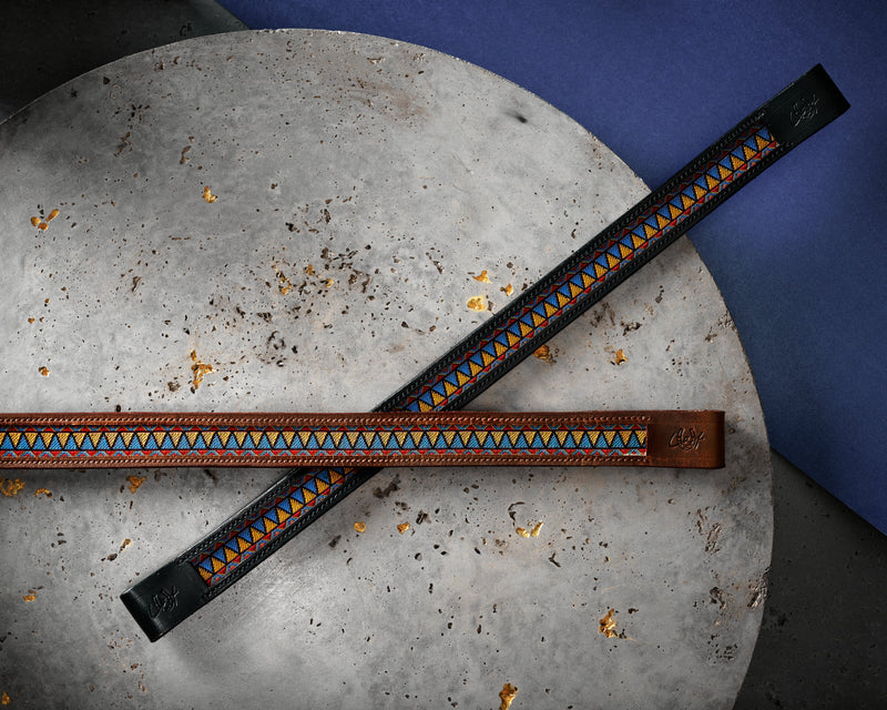 Horse browband Peace & Harmony