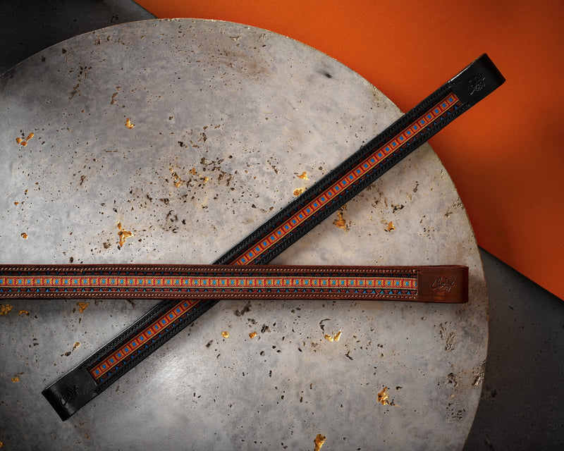 Horse browband Summer of Love